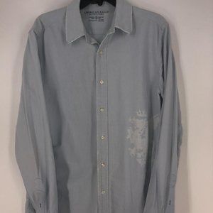 AMERICAN EAGLE LIGHT BLUE BUTTON DOWN